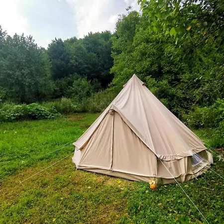 Campsite Luna Rock Glamping - Blue Scai Brezoi