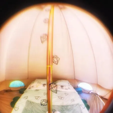 Campsite Luna Rock Glamping - Blue Scai Brezoi
